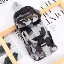 Creative Special Forces Camouflage Canvas Boy Pencil Case , School Pen Case Supplies Pencil Bag Pencils Pouch Stationery。
