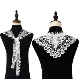 Summer Knitted Hollow Thin Lace Fake Collar Shawl Pullover Short Suspender Skirt False Collar Detachable Collars Sun Protection