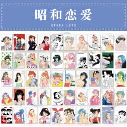 Yoofun 50pcs Kawaii Stickers Japanese Washi Paper Sticker Cartoon Sticker for Scrapbooking Journals Cute Stationery