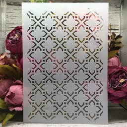 A4 29cm Geometry Wave Line DIY Layering Stencils Wall Painting Scrapbook Coloring Embossing Album Decorative Template