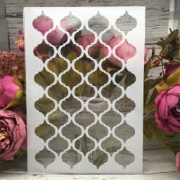 A4 29cm Geometry Wave Line DIY Layering Stencils Wall Painting Scrapbook Coloring Embossing Album Decorative Template