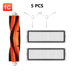 For Xiaomi Mi 1C STYTJ01ZHM Mijia Hepa Filter Side Brush Main Brush Main Brush Cover Vacuum Cleaner Replacement Accessories