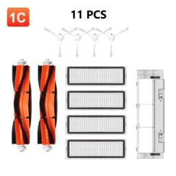 For Xiaomi Mi 1C STYTJ01ZHM Mijia Hepa Filter Side Brush Main Brush Main Brush Cover Vacuum Cleaner Replacement Accessories