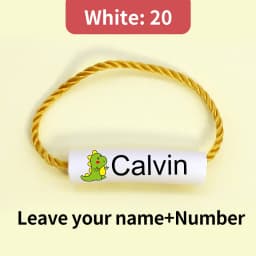 Customized Name Ring Waterproof Baby Shoe Bag Name Sticker Shoe Ring Buckle Kindergarten Name Buckle Pendant