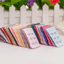 2 pcs/lot 3 Rows*2 Buckles Hooks Women Bra Extenders Underwear Extension Buckle Intimates Accessories Stainless Steel Buckles