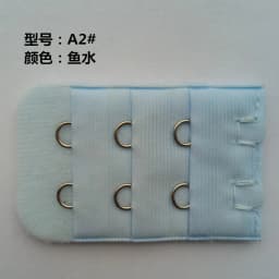 2 pcs/lot 3 Rows*2 Buckles Hooks Women Bra Extenders Underwear Extension Buckle Intimates Accessories Stainless Steel Buckles