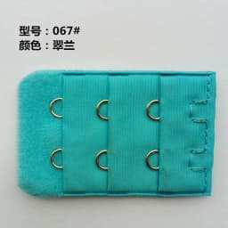 2 pcs/lot 3 Rows*2 Buckles Hooks Women Bra Extenders Underwear Extension Buckle Intimates Accessories Stainless Steel Buckles