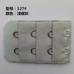 2 pcs/lot 3 Rows*2 Buckles Hooks Women Bra Extenders Underwear Extension Buckle Intimates Accessories Stainless Steel Buckles