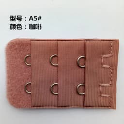 2 pcs/lot 3 Rows*2 Buckles Hooks Women Bra Extenders Underwear Extension Buckle Intimates Accessories Stainless Steel Buckles
