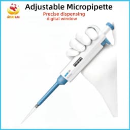 WEIAI Laboratory Pipette 100-1000ul Single Channel Digital Micropipette Adjustable Plastic Pipeta Lab Equipment With Pipette Tip