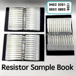 Capacitors Kit SMD Capacitor Sample Book 0201 0402 0603 0805 1206 Chip Assortment Pack 80/90/92 Values 25 50 Pcs