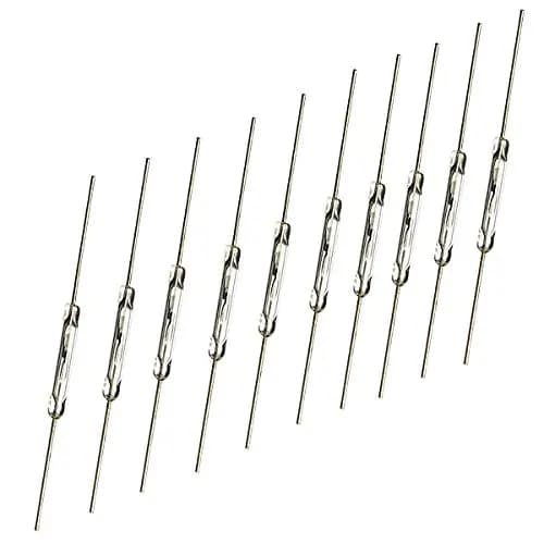 10pcs N/O Reed switch Magnetic Switch 2 * 14mm Normally Open Magnetic Induction switch For Arduino