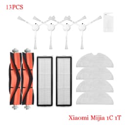For Xiaomi Mijia 1C STYTJ01ZHM Robot Vacuum Cleaner Hepa Filter Main Side Brush Mop Cloth Spare Part Repalcement Accessories