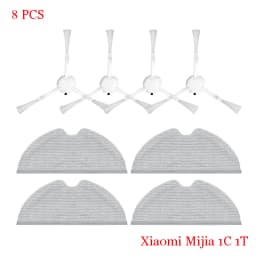 For Xiaomi Mijia 1C STYTJ01ZHM Robot Vacuum Cleaner Hepa Filter Main Side Brush Mop Cloth Spare Part Repalcement Accessories