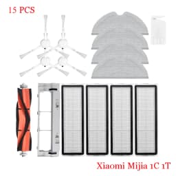 For Xiaomi Mijia 1C STYTJ01ZHM Robot Vacuum Cleaner Hepa Filter Main Side Brush Mop Cloth Spare Part Repalcement Accessories