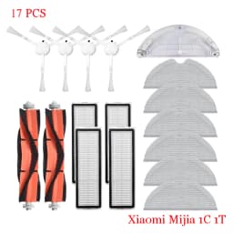 For Xiaomi Mijia 1C STYTJ01ZHM Robot Vacuum Cleaner Hepa Filter Main Side Brush Mop Cloth Spare Part Repalcement Accessories