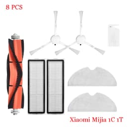 For Xiaomi Mijia 1C STYTJ01ZHM Robot Vacuum Cleaner Hepa Filter Main Side Brush Mop Cloth Spare Part Repalcement Accessories