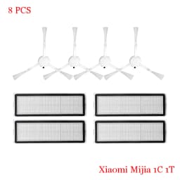 For Xiaomi Mijia 1C STYTJ01ZHM Robot Vacuum Cleaner Hepa Filter Main Side Brush Mop Cloth Spare Part Repalcement Accessories