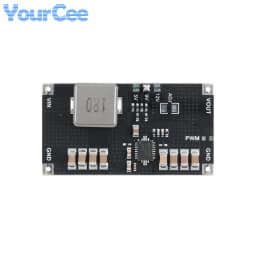 5pcs/1pc TPS61088 DC High Power Lithium Battery Step Up Boost Board Power Supply Module 5V 9V 12V 10A 1MHz Switch Frequency PCB