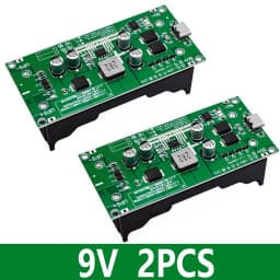 Type-C 15W 3A 18650 Lithium Battery Charger Module DC-DC Step Up Booster Fast Charge UPS Power Supply / Converter 5V 9V 12V
