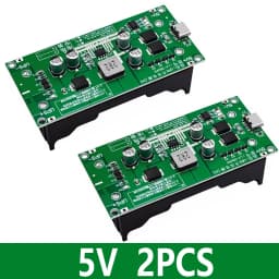Type-C 15W 3A 18650 Lithium Battery Charger Module DC-DC Step Up Booster Fast Charge UPS Power Supply / Converter 5V 9V 12V
