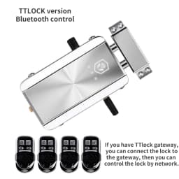 Tuya Wifi Remote Control Lock TTLock Smart Door Lock Wireless Bluetooth Smart Lock Invisible Deadbolt Hidden Keyless Locks