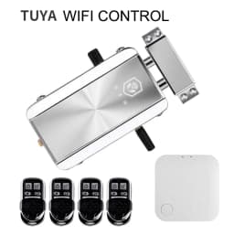 Tuya Wifi Remote Control Lock TTLock Smart Door Lock Wireless Bluetooth Smart Lock Invisible Deadbolt Hidden Keyless Locks