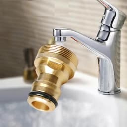 1PCS Outdoor Industry Home Faucet Tap Adaptor Tap Connector Brass Male Thread Hose Pipe Accessories Adapter Fitting