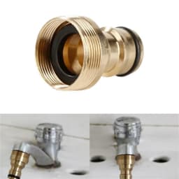 1PCS Outdoor Industry Home Faucet Tap Adaptor Tap Connector Brass Male Thread Hose Pipe Accessories Adapter Fitting