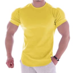 2024 Summer Sports T Shirt Men Gyms Short Sleeve Fitness T-Shirt Male Quick-Dry Workout Outdoor Tight Tees Tops Men Sportswear