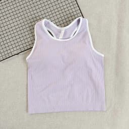 Sports Short Vest Sleeveless, Breathable, Sweat-Absorbent, Wearing Running and Fitness Training Yoga Clothes.