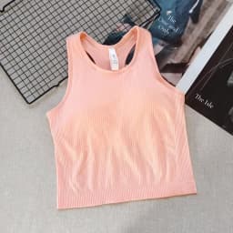 Sports Short Vest Sleeveless, Breathable, Sweat-Absorbent, Wearing Running and Fitness Training Yoga Clothes.