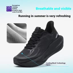 BMAI Running Shoes Breathable Marathon Sneakers for Men Cushioning Women's Sport Shoes 2023 Luxury Designer Women Trainers Tenis