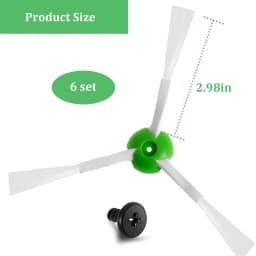 Side Brush for iRobot Roomba i and e Series i7, i7+ Plus, i8, i3, i6+/Plus, E5, E6, E7, 5150, 6198, 7150, 7550 Robot Vacuums
