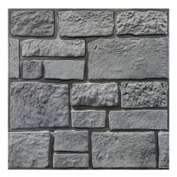 1/10pcs 3D Faux Stone Wall Panels Peel and Stick Wall Tiles Decorative 3D Wall Sticker Self-adhesive Wall Tile Sticker