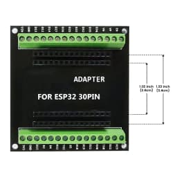 ESP32 ESP8266 Expansion Board Module for ESP32 Development Board 30Pin 38Pin GPIO 1 into 2