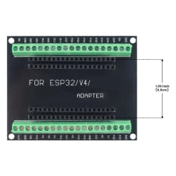 ESP32 ESP8266 Expansion Board Module for ESP32 Development Board 30Pin 38Pin GPIO 1 into 2