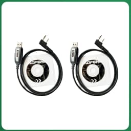 USB Programming Cable for Quansheng UV-K5 UV-K6 Baofeng UV-13 UV-S9 Plus UV-17 UV-82 UV-16 UV-21 With CD UV-5R Radio Accessories