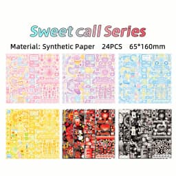 KPop Stickers Galore: The Ultimate Collection of Cute Aesthetic & Sparkly Korean Stickers for Toploader Deco Journaling & More