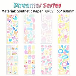 KPop Stickers Galore: The Ultimate Collection of Cute Aesthetic & Sparkly Korean Stickers for Toploader Deco Journaling & More