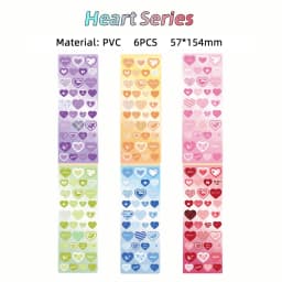KPop Stickers Galore: The Ultimate Collection of Cute Aesthetic & Sparkly Korean Stickers for Toploader Deco Journaling & More