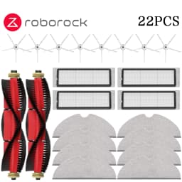 For Xiaom Roborock S5 S50 S51 S55 S6 S60 S6 Pure Vacuum Cleaner Accessories HEPA Filter Mop Cloth Side Main Brush Spare Parts