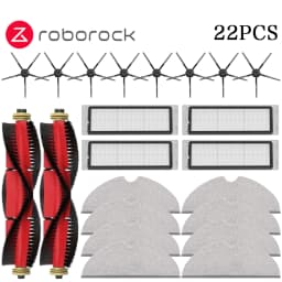 For Xiaom Roborock S5 S50 S51 S55 S6 S60 S6 Pure Vacuum Cleaner Accessories HEPA Filter Mop Cloth Side Main Brush Spare Parts