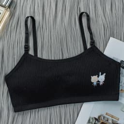 8-16 Years Kids Bras Young Girls Underwear Teenage Training Bras Women Cotton Kids cute Brassiere Tube Tops Girl's Sport Bras