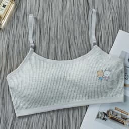8-16 Years Kids Bras Young Girls Underwear Teenage Training Bras Women Cotton Kids cute Brassiere Tube Tops Girl's Sport Bras