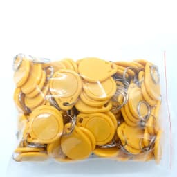 50pcs UID Keyfob Block 0 Rewritable Writable 13.56MHz RFID Tag Key Fob Clone Card Tags Copy Cards Keychain