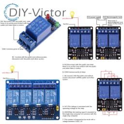 1 2 4 6 8 Channel DC 5V 12V Relay Module with Optocoupler Low Level Trigger 1 Way Expansion Board For Arduino Raspberry Pi