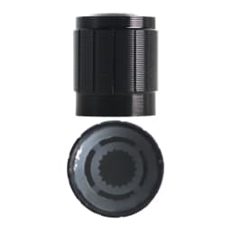 5Set WH148 Linear Potentiometer 15mm 3pin 1K 2K 5K 10K 20K 50K 100K 250K 1M With Black Aluminum alloy knob cap Potentiometer Kit