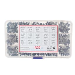 50-900PCS Transistors kit NPN PNP S8050 S8550 S9012 2N3904 2N3906 C1815 A1015 MJE13001 BC327 BC337 BC517 BC547 BC548 BC549 BC558
