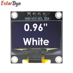0.96 inch IIC SPI Serial 7/4Pin White/Blue/Yellow Blue/Yellow OLED Display Module SSD1306 12864 LCD Screen Board for Arduino